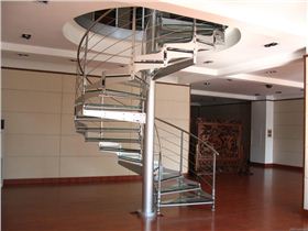 螺旋式钢结构楼梯