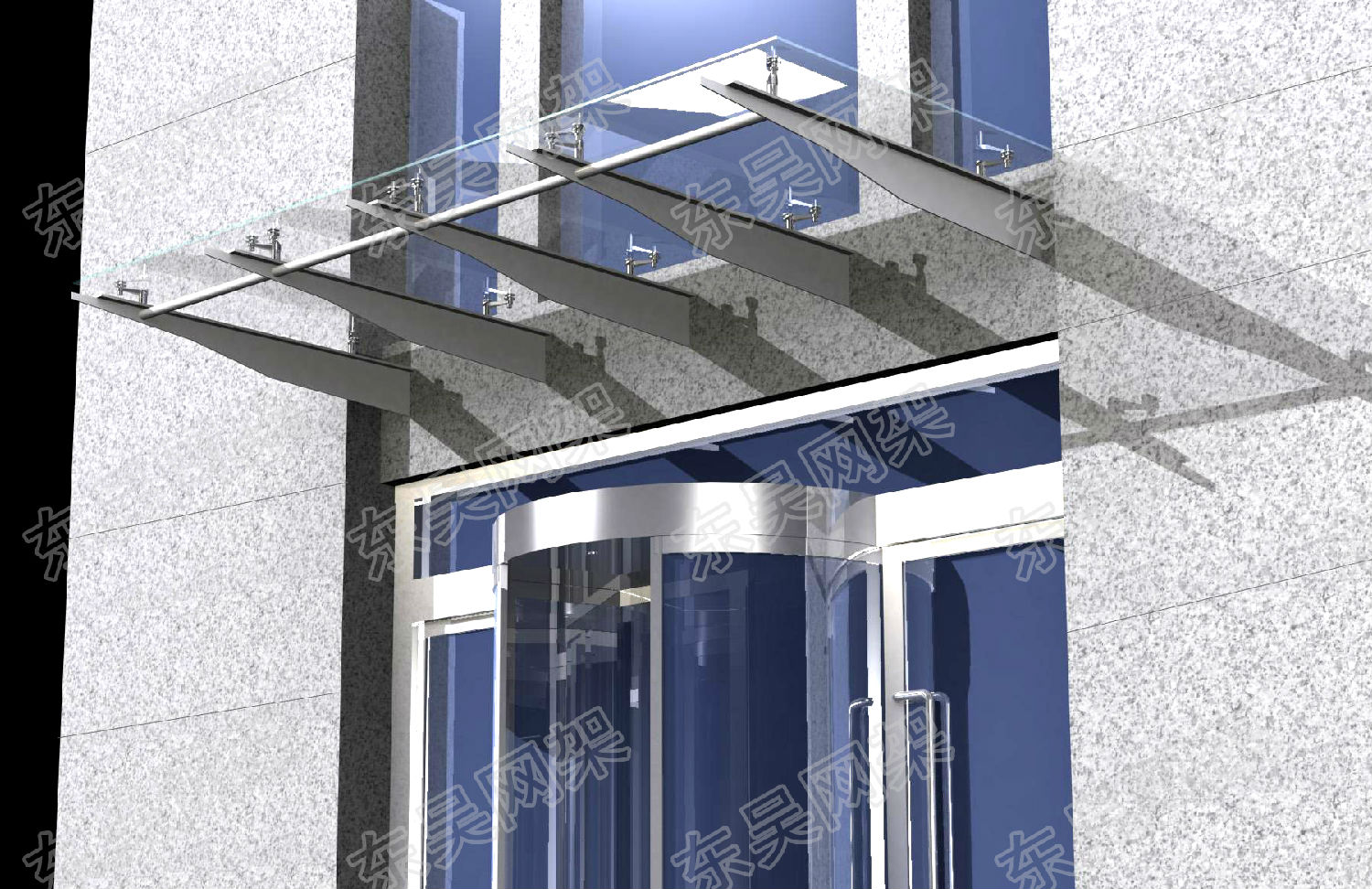 S1079玻璃雨棚设计效果图|空间|建筑设计|花园阳光房 - 原创作品 - 站酷 (ZCOOL)