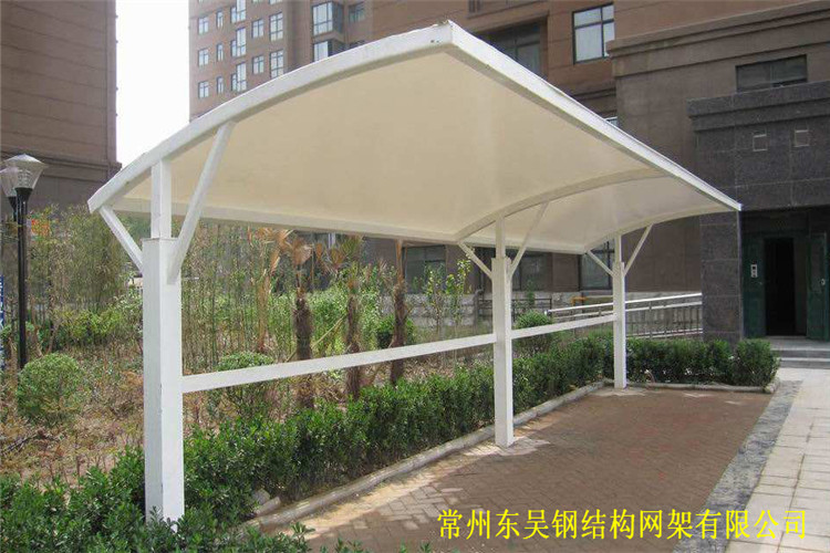 小区膜结构车棚（电瓶车）