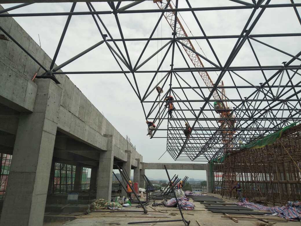 球形网架结构 球形网架结构